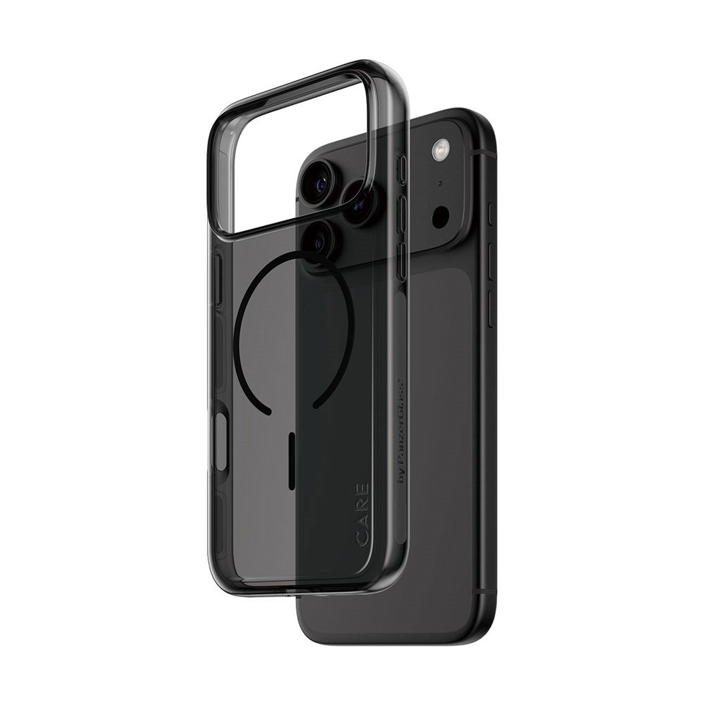 iPhone 18 Pro Max / 17 Pro Max CARE by PanzerGlass FLAGSHIP Urban Explorer Deksel - MagSafe Kompatibel - Smokey Black