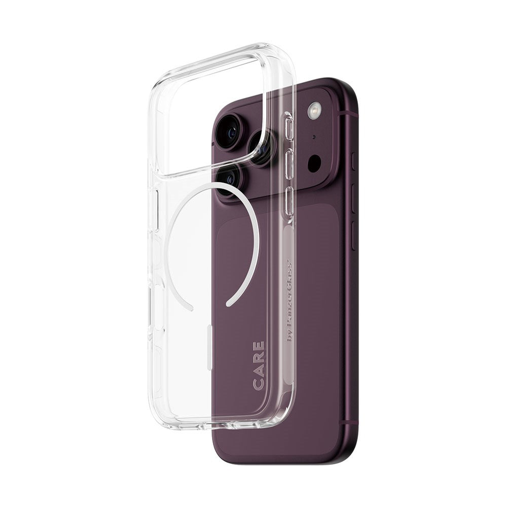 iPhone 18 Pro / 17 Pro CARE by PanzerGlass FLAGSHIP Urban Explorer Deksel - MagSafe Kompatibel - Transparent / White