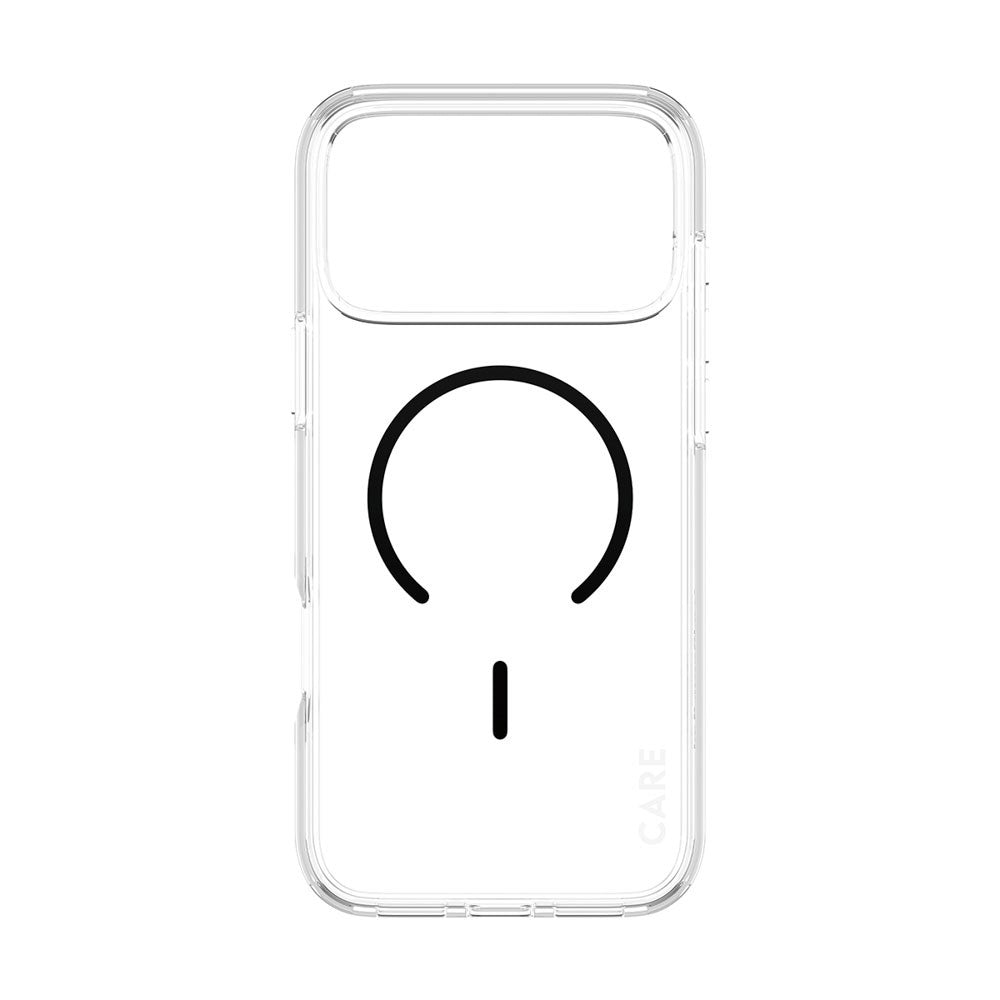 iPhone 18 Pro Max / 17 Pro Max CARE by PanzerGlass FLAGSHIP Urban Explorer Deksel - MagSafe Kompatibel - Transparent / Black