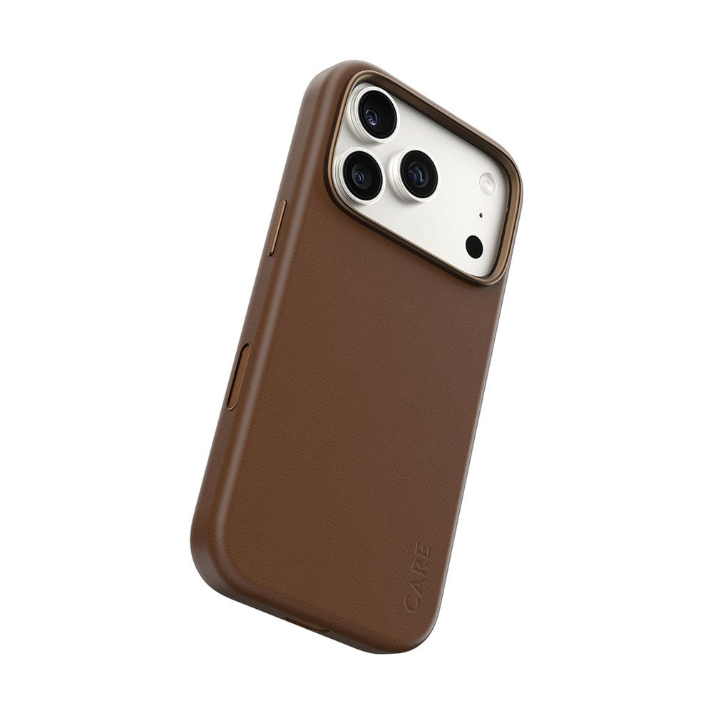 iPhone 18 Pro / 17 Pro CARE by PanzerGlass SOLO Deksel - MagSafe Kompatibel - Brun