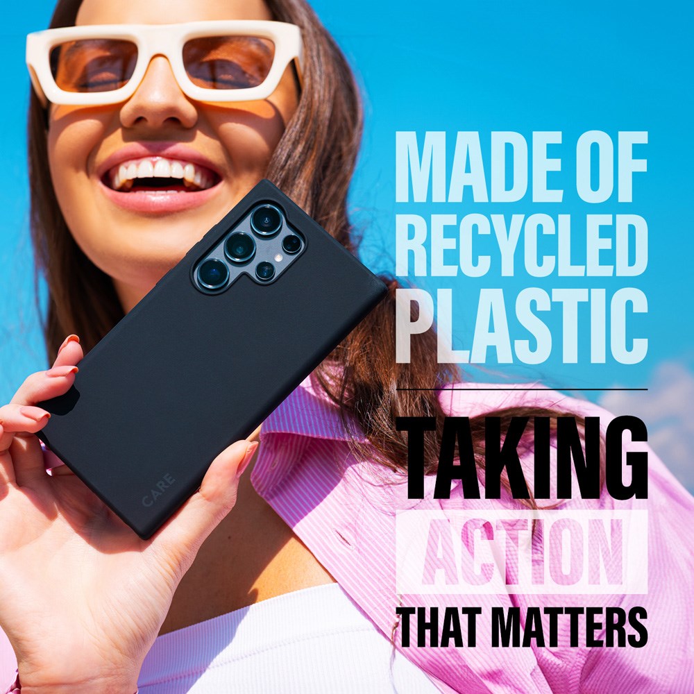 CARE by PanzerGlass Samsung Galaxy S25 Ultra FASHION Fearlessly Fashionable Deksel - Black