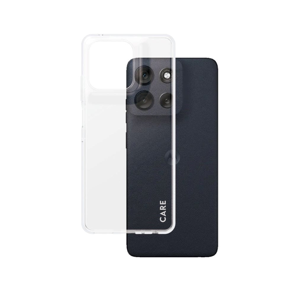 Motorola Moto G56 CARE by PanzerGlass FASHION X-Ray Soft Basic Deksel - Gjennomsiktig