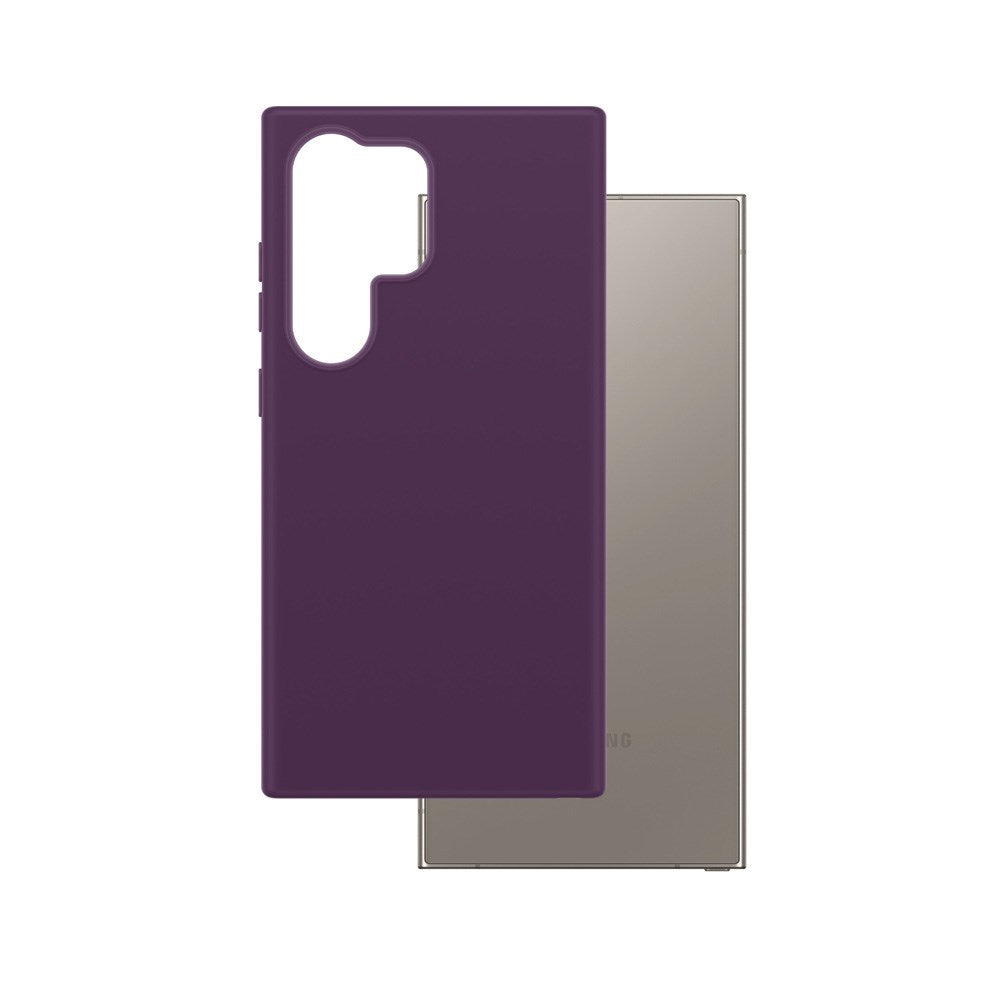 CARE by PanzerGlass Samsung Galaxy S25 Ultra FASHION Fearlessly Fashionable Deksel - QI Kompatibel - Plum Purple