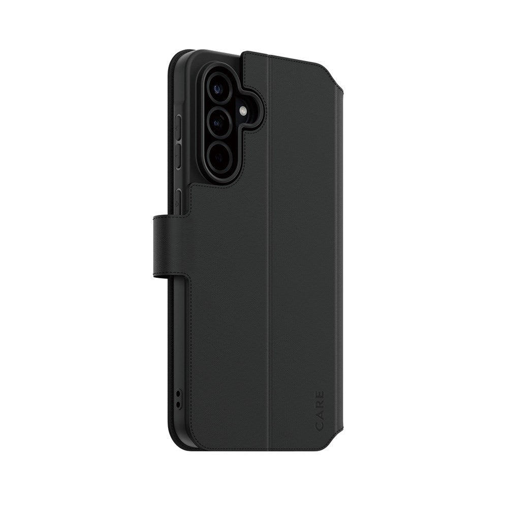 CARE by PanzerGlass Samsung Galaxy A36 (5G) Feature Wallet Case med Stativfunksjon - Svart