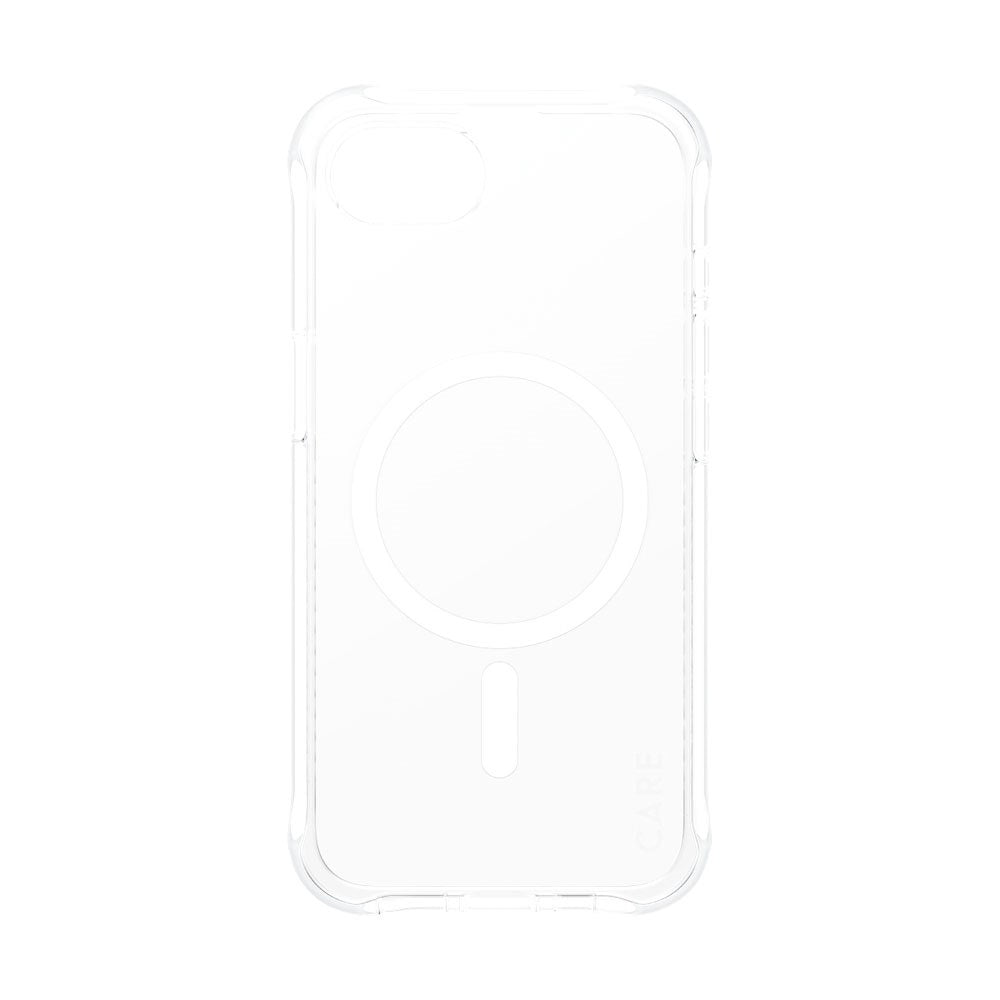CARE by PanzerGlass iPhone 16e Fashionable Samba Deksel - MagSafe Kompatibel - Gjennomsiktig / Hvit