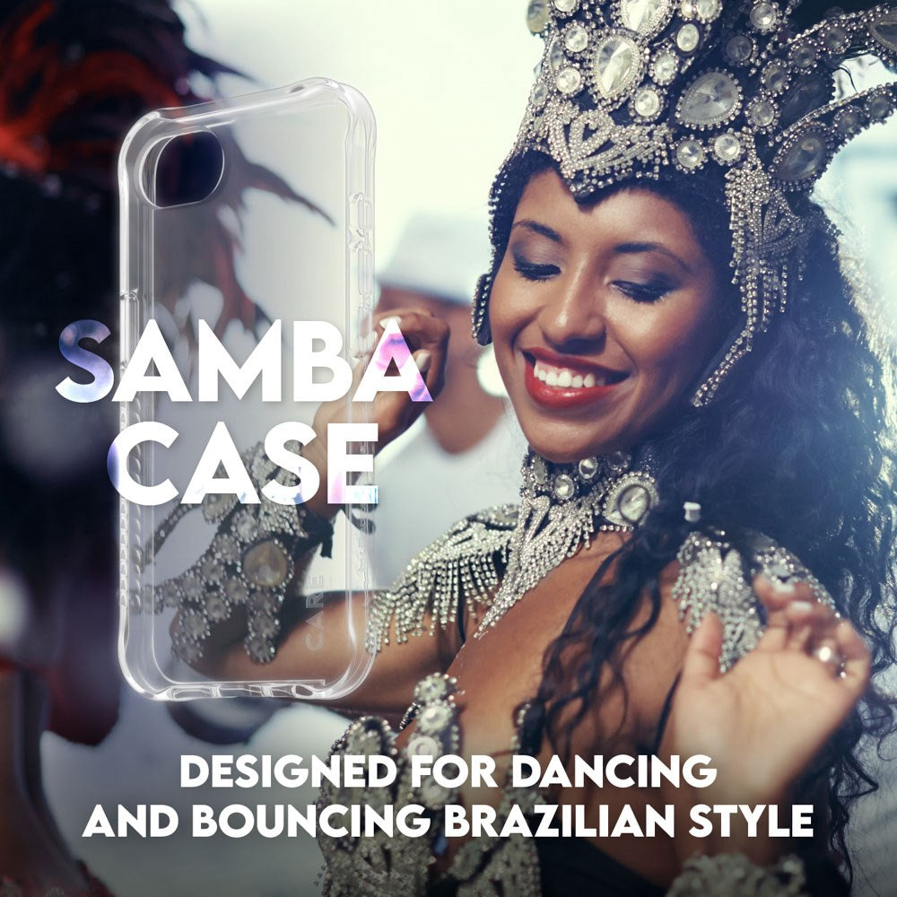 CARE by PanzerGlass iPhone 16e Fashionable Samba Deksel - Gjennomsiktig