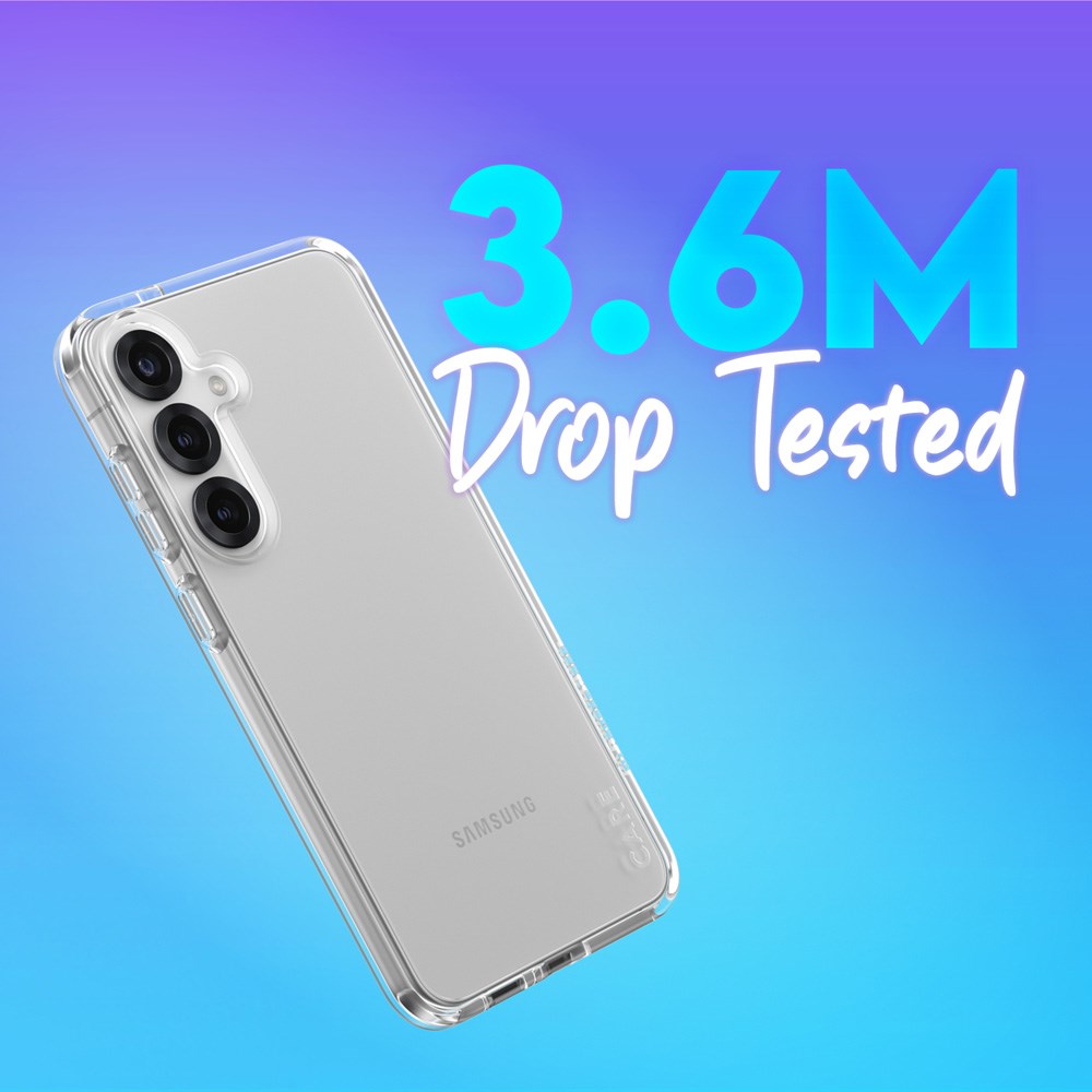 CARE by PanzerGlass Samsung Galaxy S25+ (Plus) FLAGSHIP Urban Combat Deksel - Gjennomsiktig