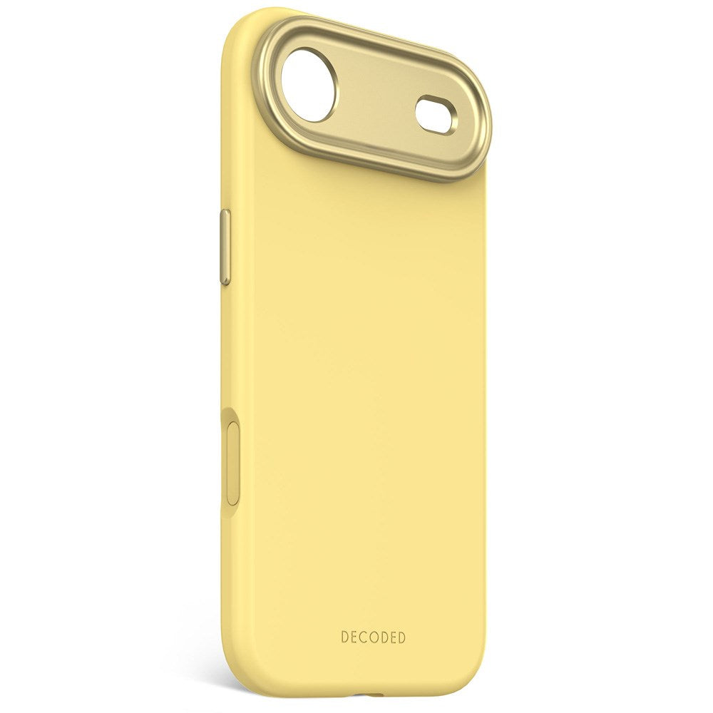 Decoded iPhone Air AntiMicrobial Silikon Deksel - MagSafe Kompatibel - Yuma Yellow
