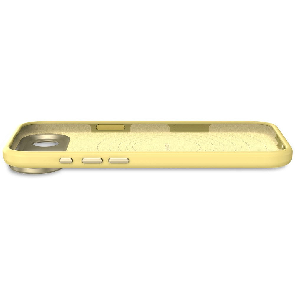 Decoded iPhone Air AntiMicrobial Silikon Deksel - MagSafe Kompatibel - Yuma Yellow