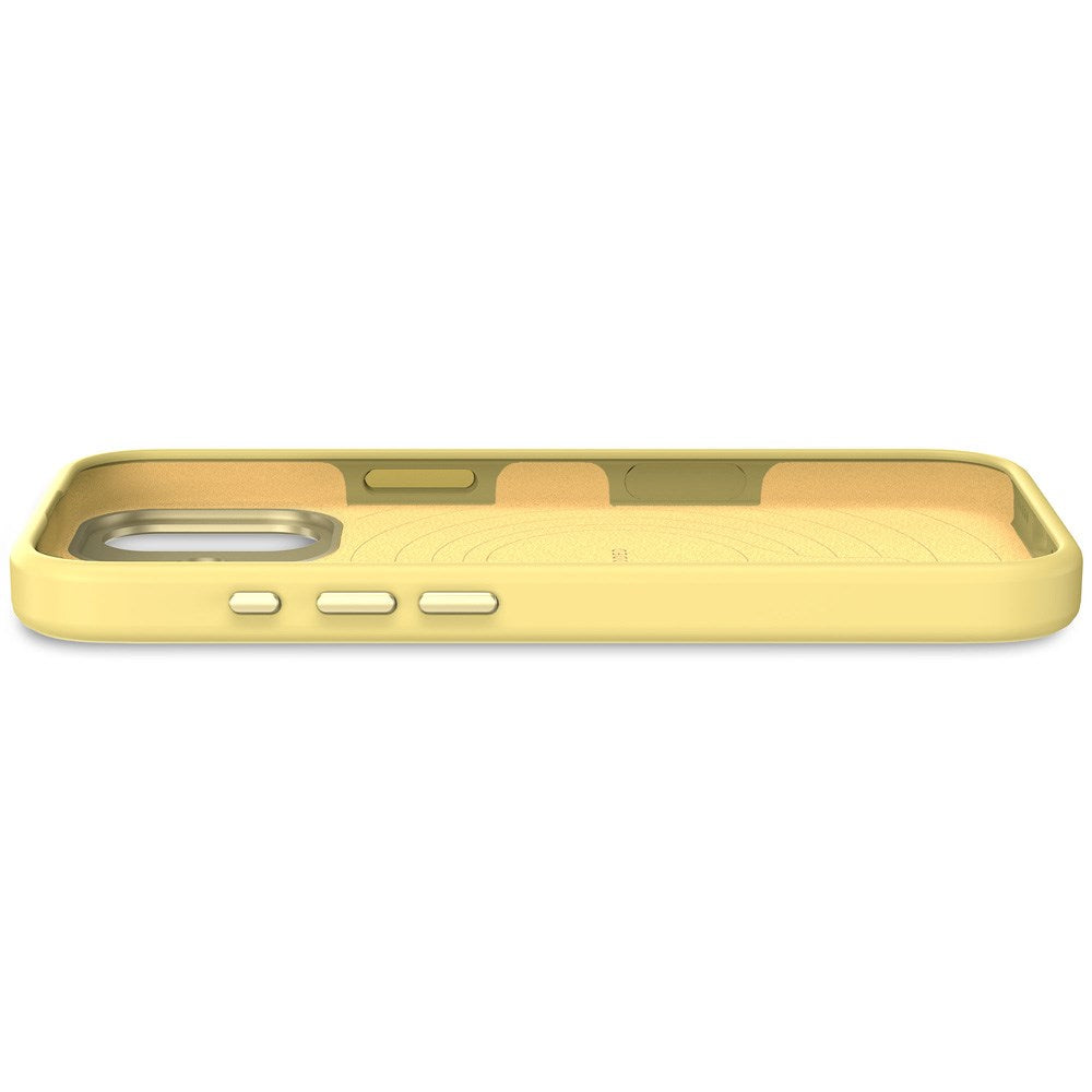 Decoded iPhone 17 AntiMicrobial Silikon Deksel - MagSafe Kompatibel - Yuma Yellow