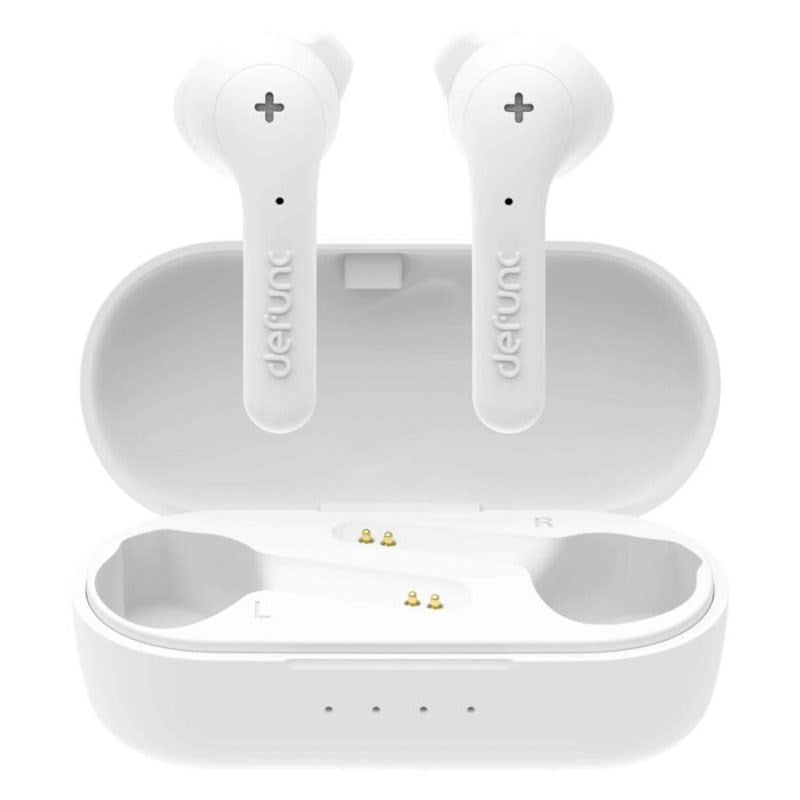Defunc True Basic Hybrid Trådløse Hodetelefoner – In-Ear – Hvit