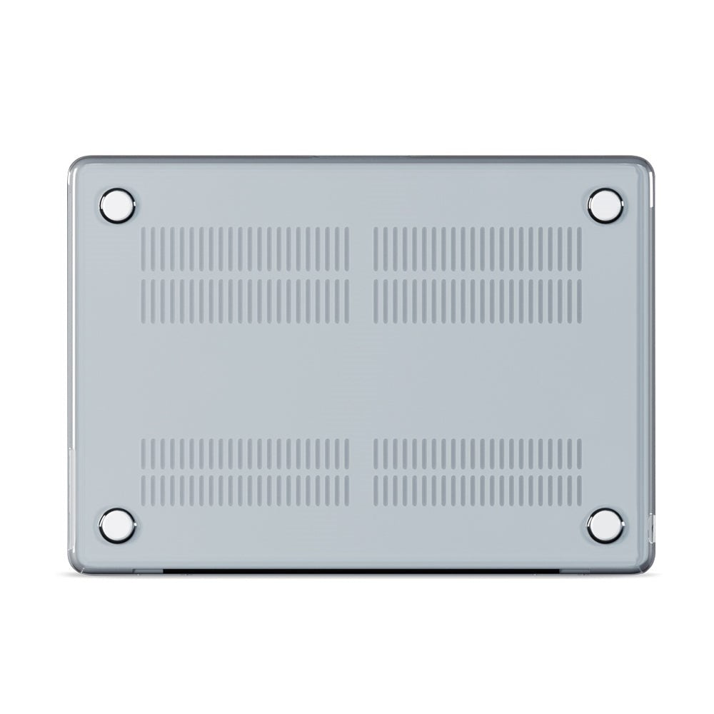 MacBook Air 13" M2/M3/M4 (2022-2025) Epico Hard Shell Deksel - Gjennomsiktig
