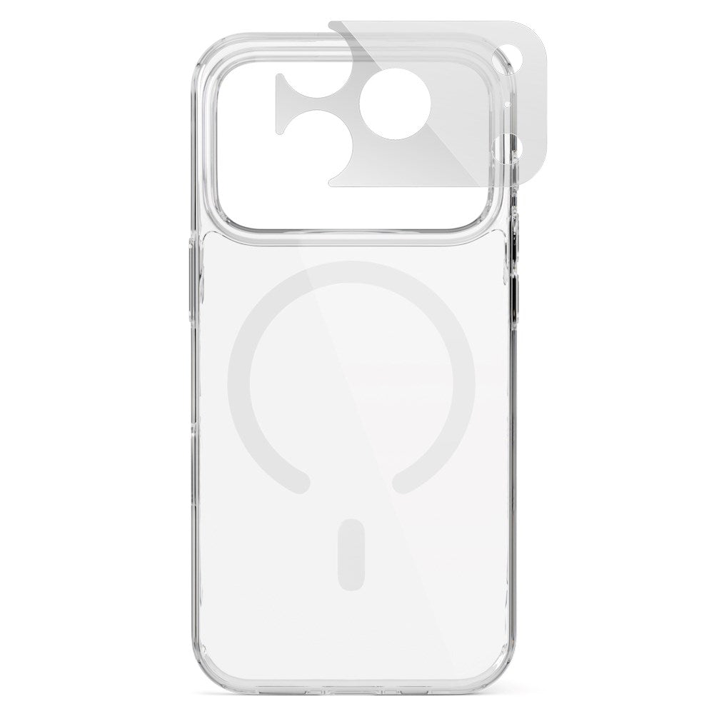 iPhone 18 Pro Max / 17 Pro Max Epico Hero Mag+ Deksel med Kamerabeskyttelse - MagSafe Kompatibel - Gjennomsiktig