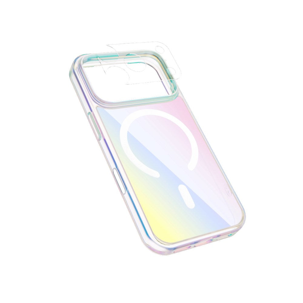 iPhone 18 Pro / 17 Pro Epico Holographic Hero Mag+ Deksel m. Kamerabeskyttelse - MagSafe Kompatibel - Holographic