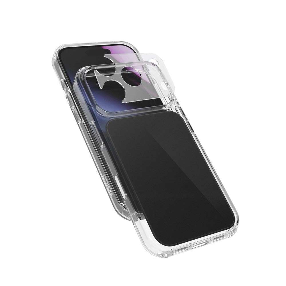 iPhone 18 Pro Max / 17 Pro Max Epico Tile Mag+ Deksel m. Kamerabeskyttelse - MagSafe Kompatibel - Svart