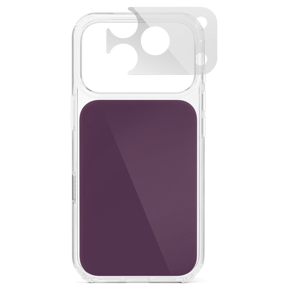iPhone 18 Pro / 17 Pro Epico Tile Mag+ Deksel m. Kamerabeskyttelse - MagSafe Kompatibel - Lilla