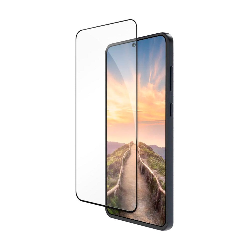 Samsung Galaxy S25 FE dbramante1928 Eco-Shield Skjermbeskytter m. Installasjonsramme - Svart Kant