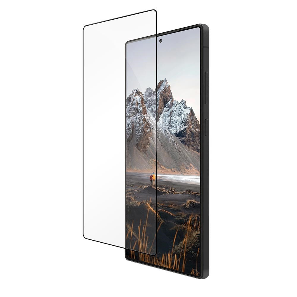 Samsung Galaxy S25 Ultra dbramante1928 Eco-Shield Skjermbeskytter med Installasjonsramme - Svart Kant