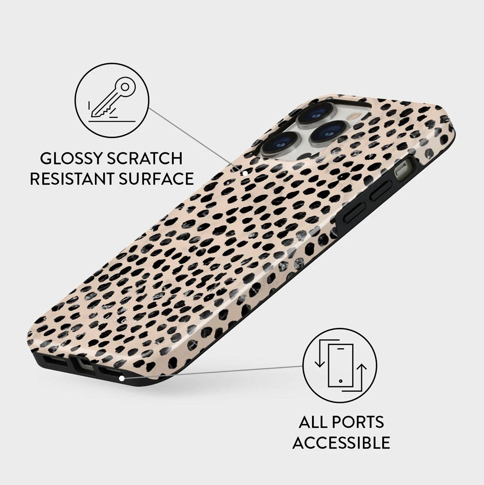 Burga iPhone 14 Pro Tough Fashion Deksel - Almond Latte