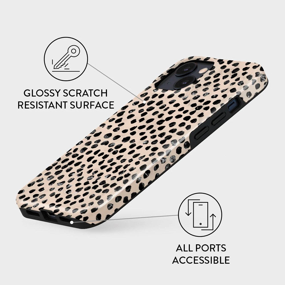 Burga iPhone 15 Tough Fashion Deksel - Almond Latte