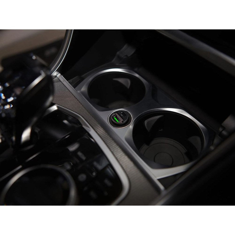 Puro PD 30W Mini Billader med USB-A og USB-C - Svart