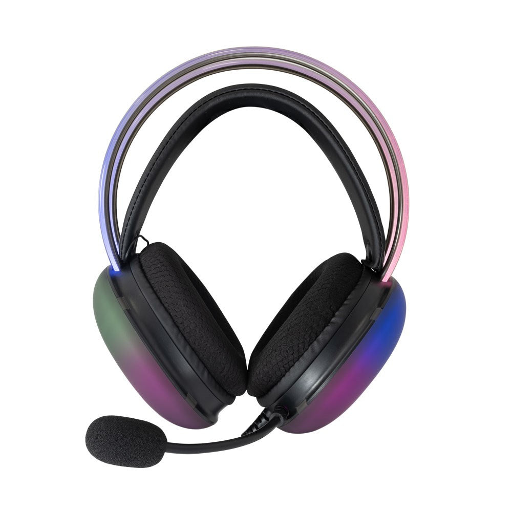 White Shark FIREFLY On-Ear Gaming Headset - Svart