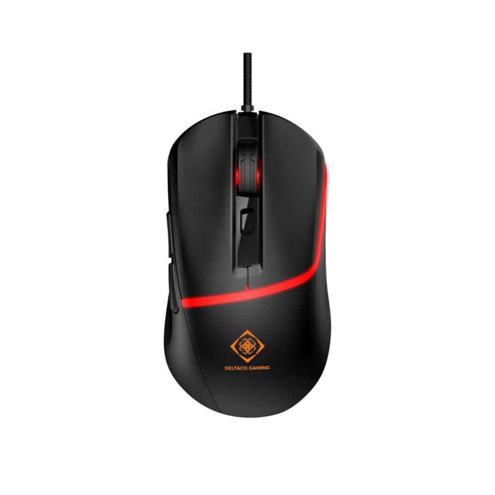 Deltaco 4-i-1 Gaming Sett m. Headset / Tastatur / Mus / Musematte - Svart