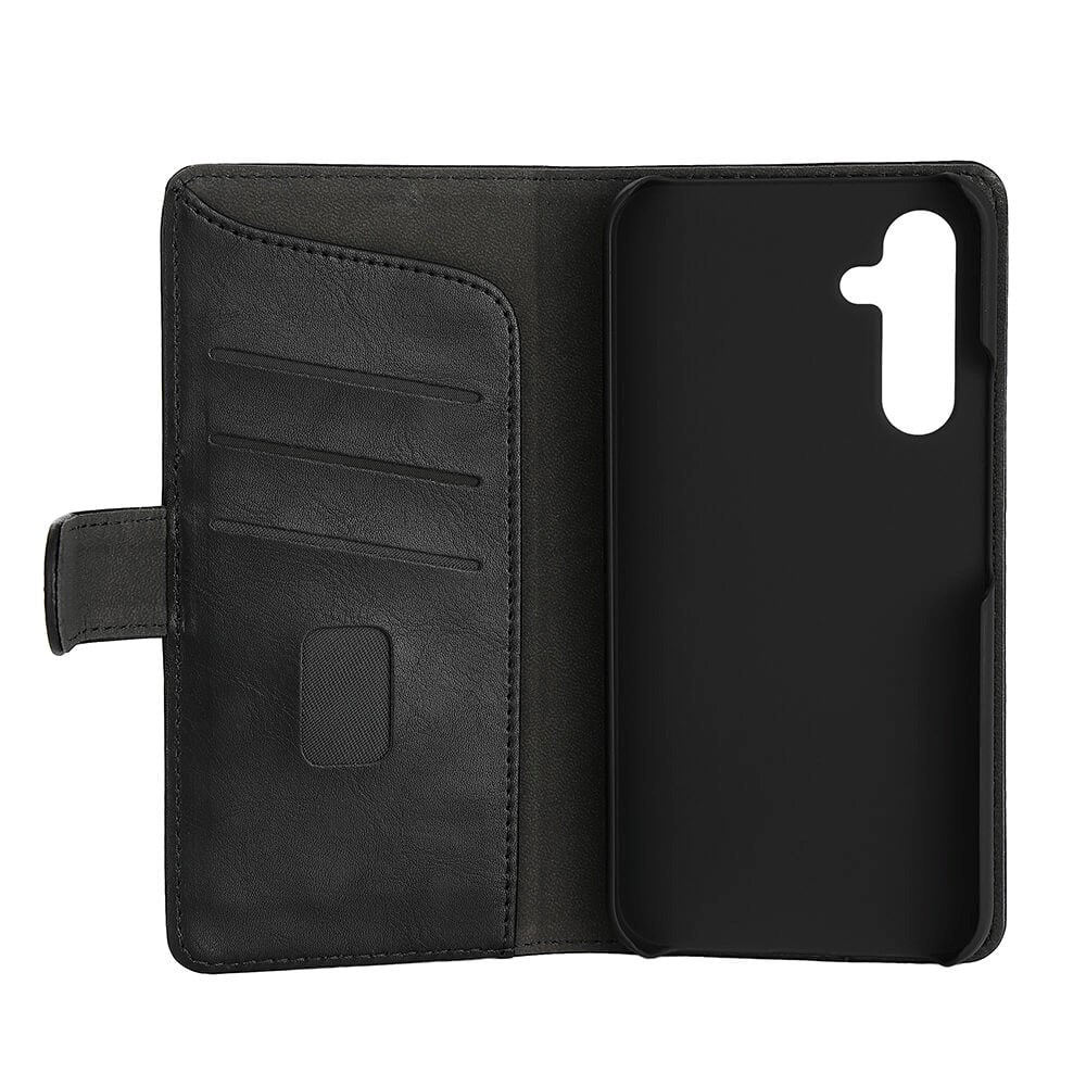 Samsung Galaxy A54 (5G) Gear Wallet - Flippdeksel i Skinn med Lommebok - Svart