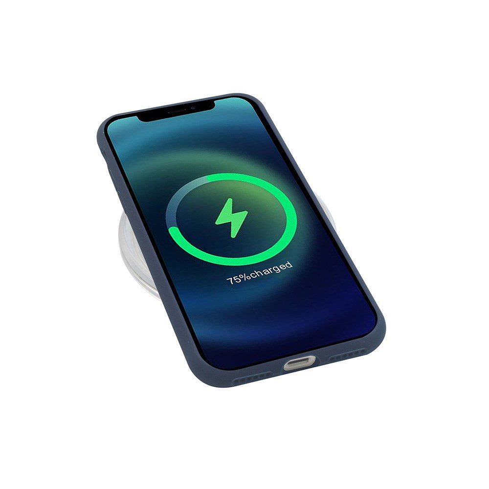 GreenMind iPhone X / XS Fôret Silikon Deksel - Blå