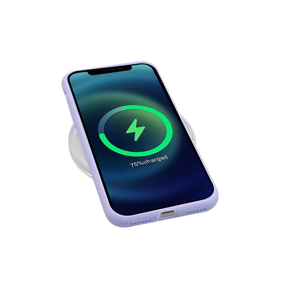 GreenMind iPhone XR Fôret Silikon Deksel - Lilla