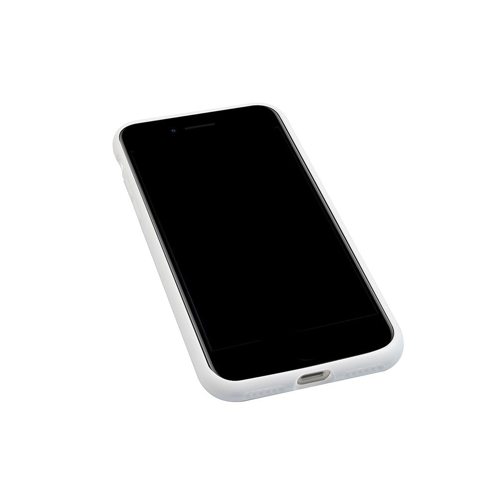 GreenMind iPhone XR Fôret Silikon Deksel - Hvit