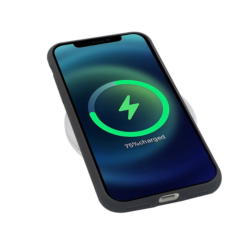 GreenMind iPhone XS Max Fôret Silikon Deksel - Svart