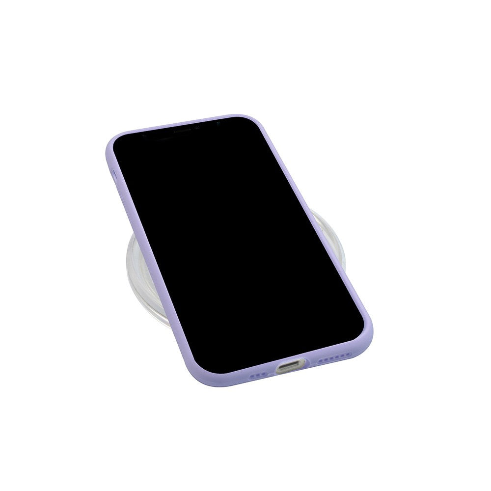 GreenMind iPhone 11 Fôret Silikon Deksel - Lilla