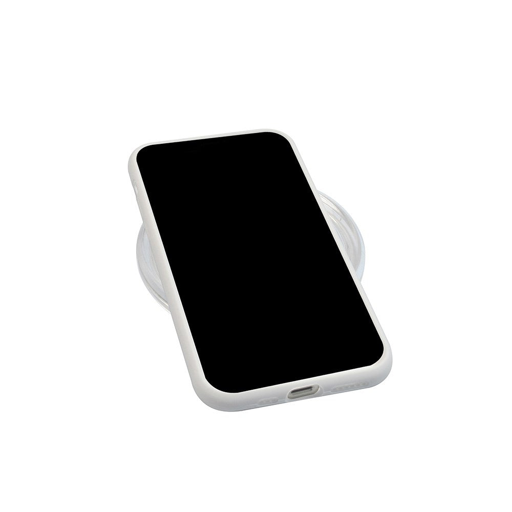 GreenMind iPhone 11 Fôret Silikon Deksel - Hvit