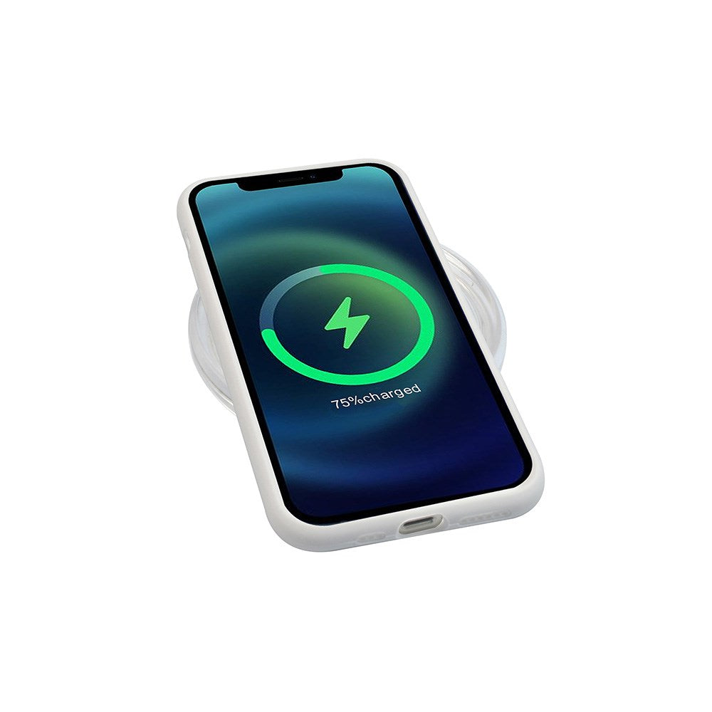 GreenMind iPhone 11 Fôret Silikon Deksel - Hvit