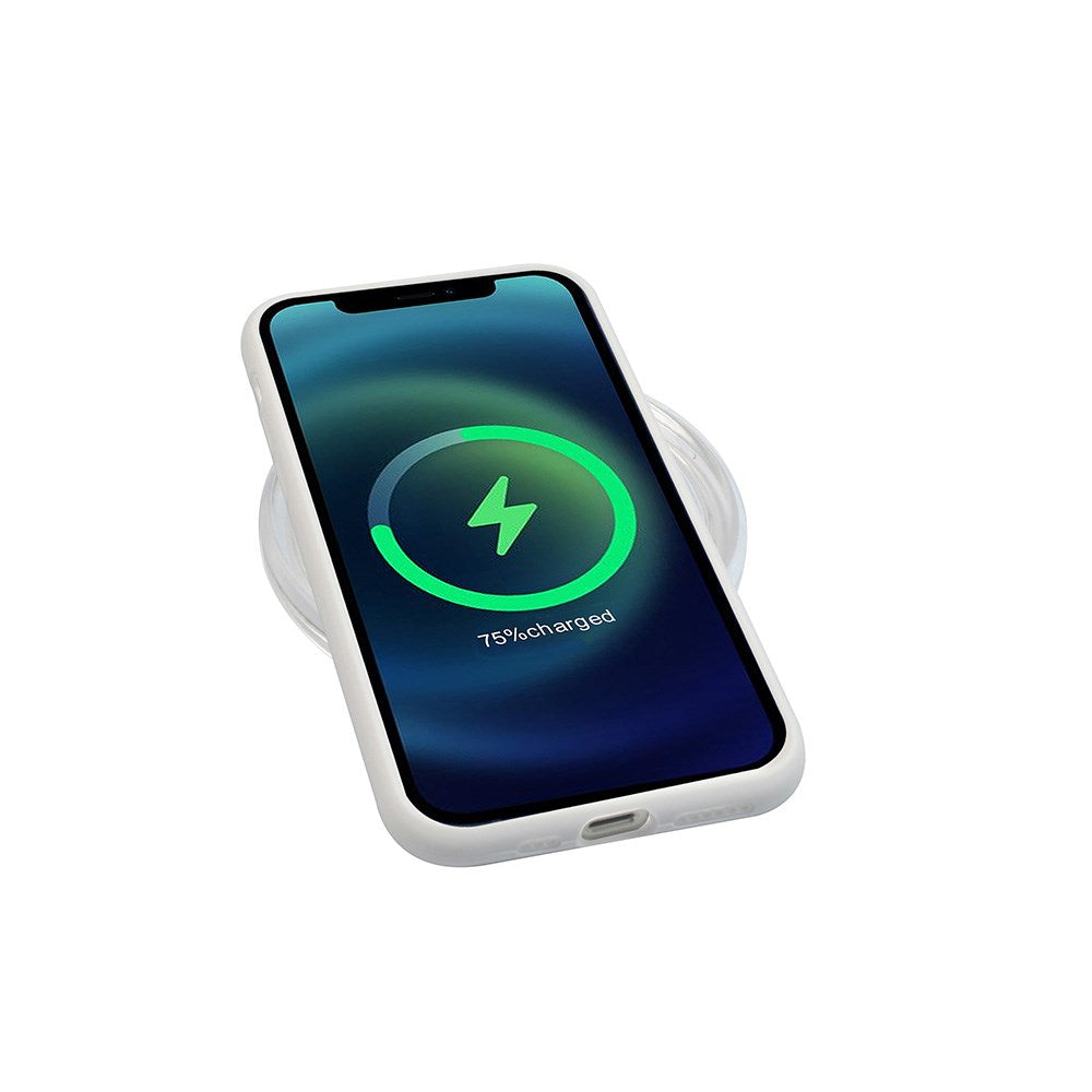 GreenMind iPhone 11 Pro Fôret Silikon Deksel - Hvit