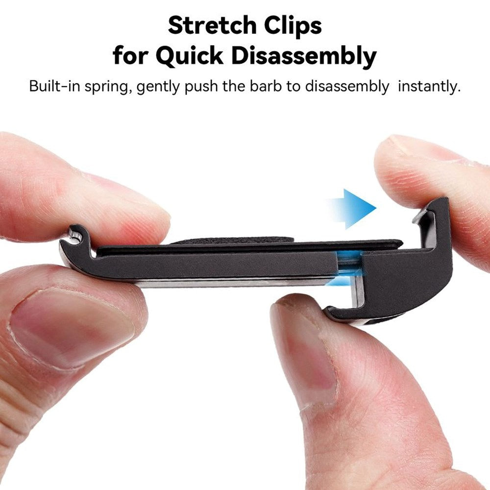 TELESIN Vanntett Batterideksel til GoPro Hero 9 / 10 / 11 / 12 - Svart