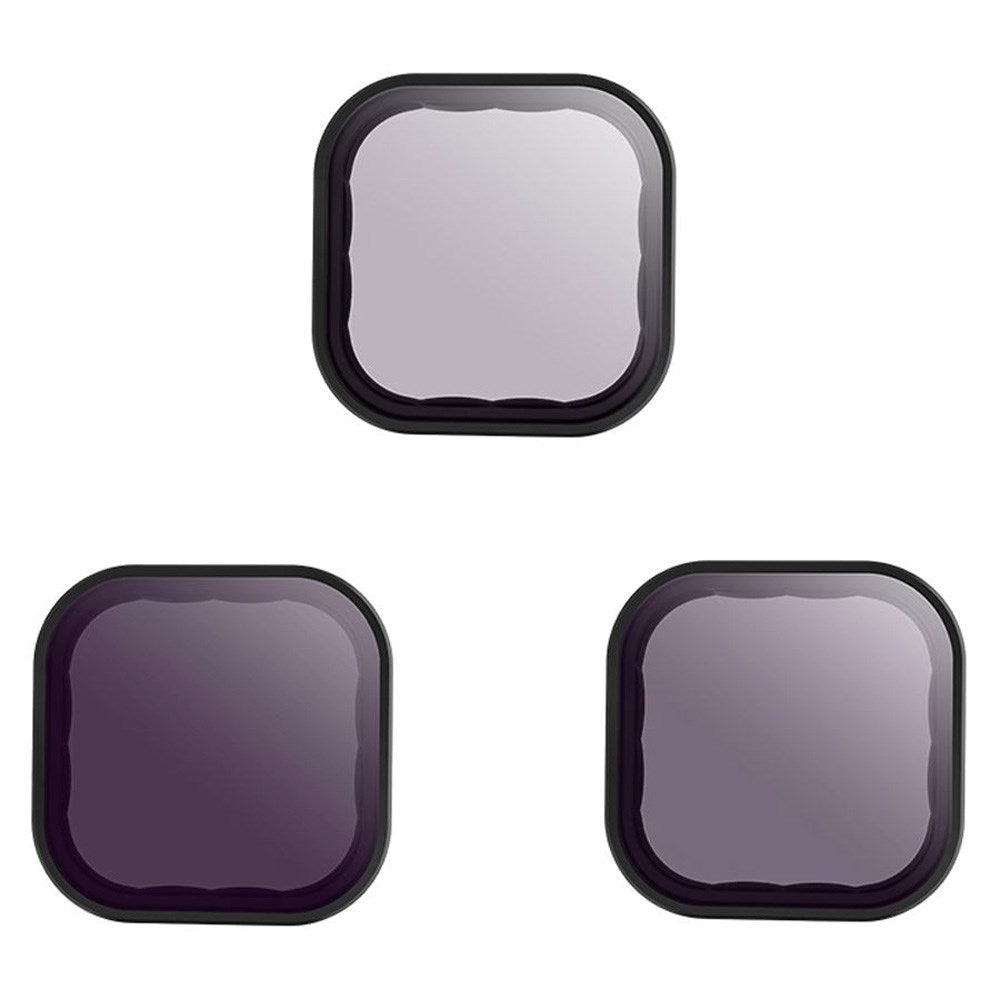 TELESIN ND8 / 16 / 32 Filter for Objektiv - GoPro Hero 9 / 10 / 11 / 12 / 11 Mini