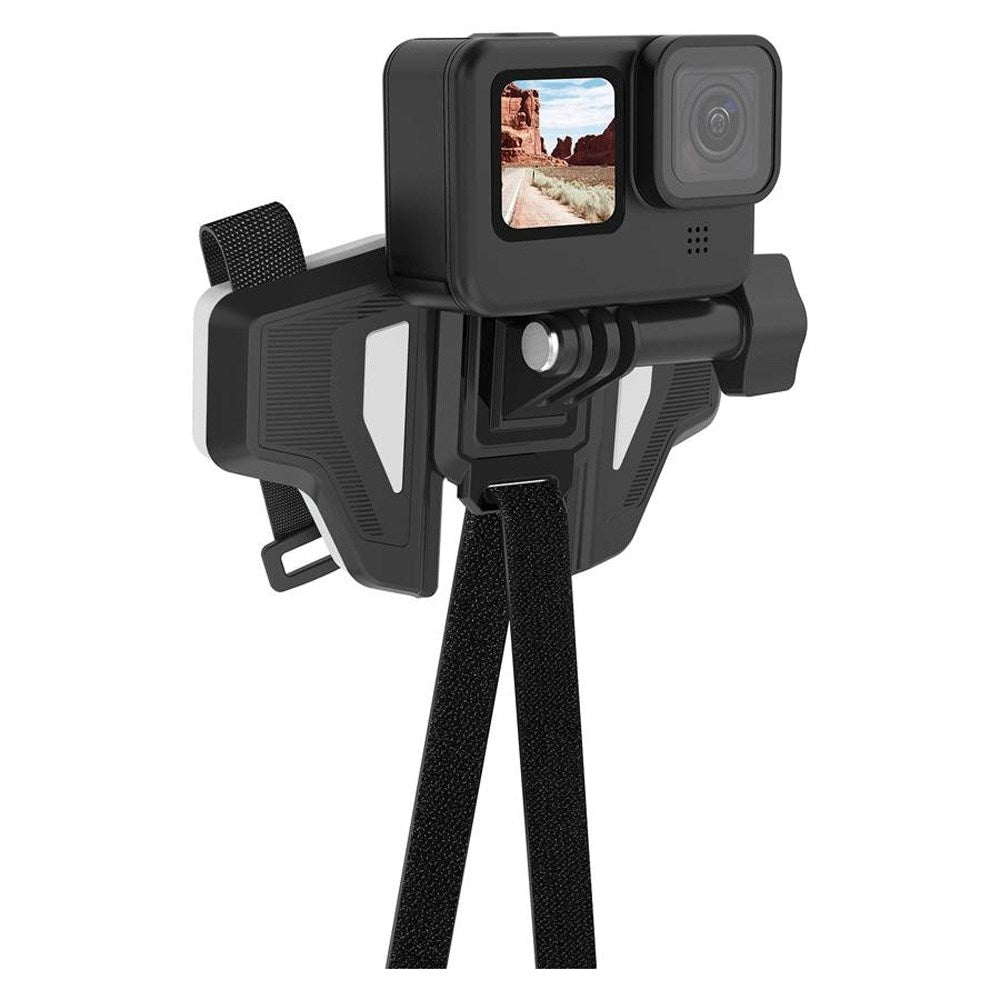 TELESIN Hjelmfeste for Actionkamera - Svart