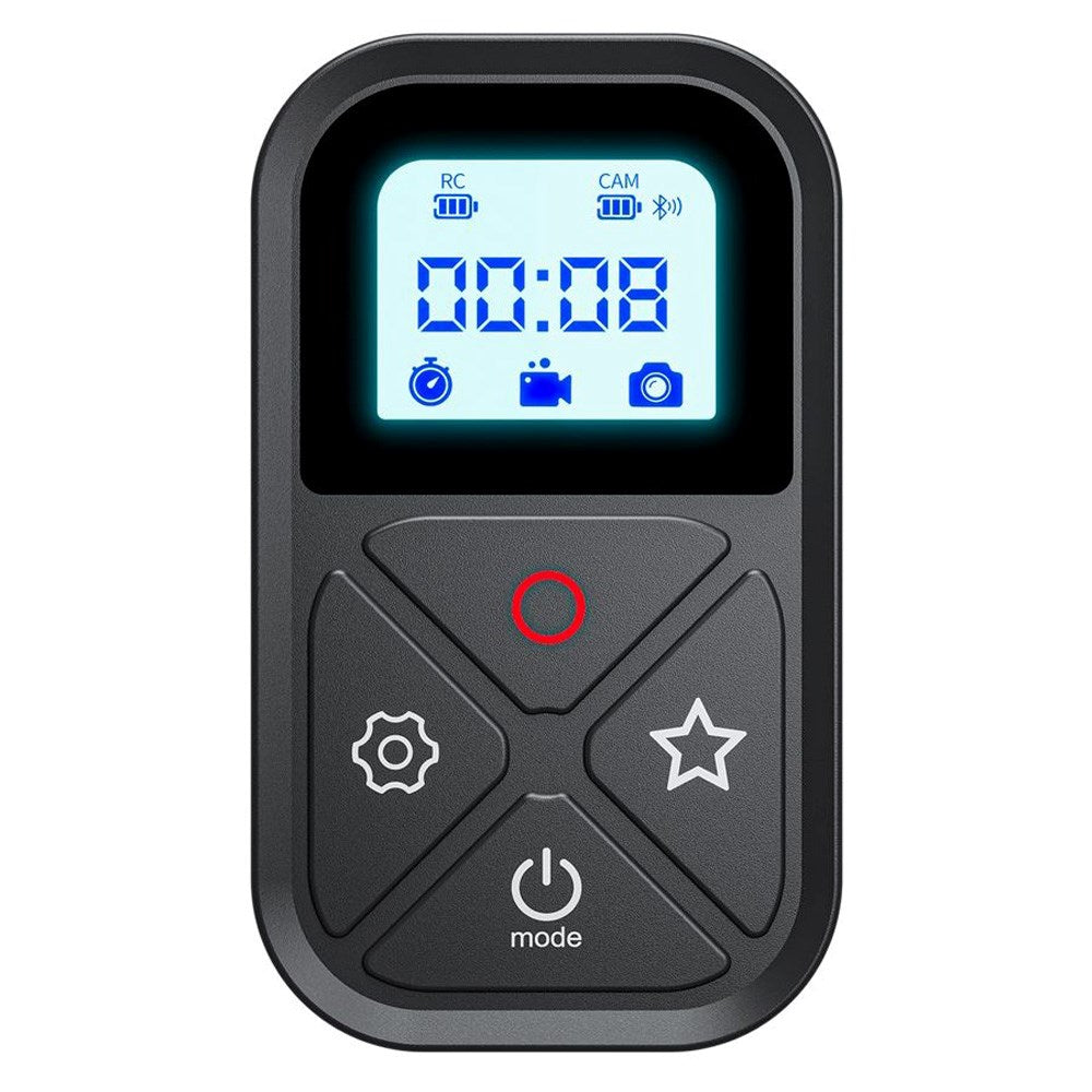 TELESIN Fjernkontroll for GoPro Hero 8 / 9 / 10 / 11 / 12 / 13 / Max & Smarttelefoner - Svart