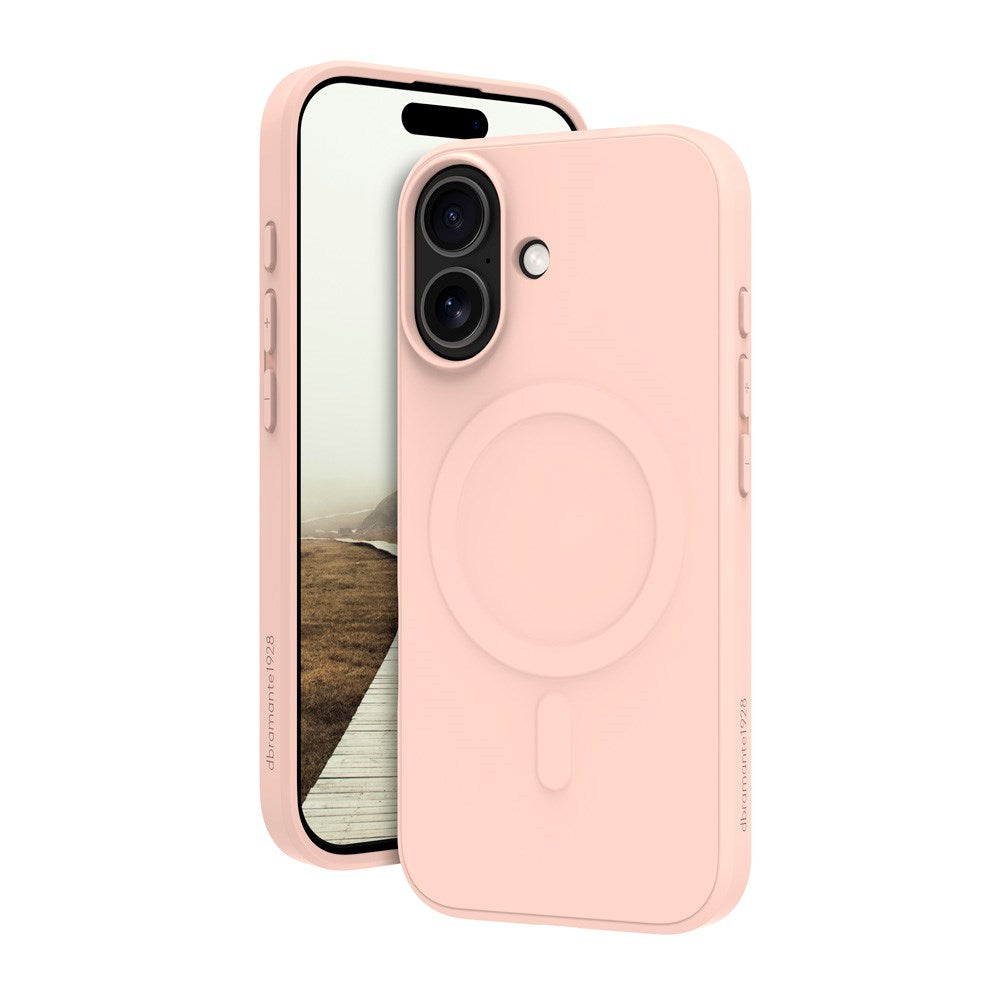 iPhone 17 dbramante1928 Greenland Pro Deksel - MagSafe Kompatibel - Pink Sand
