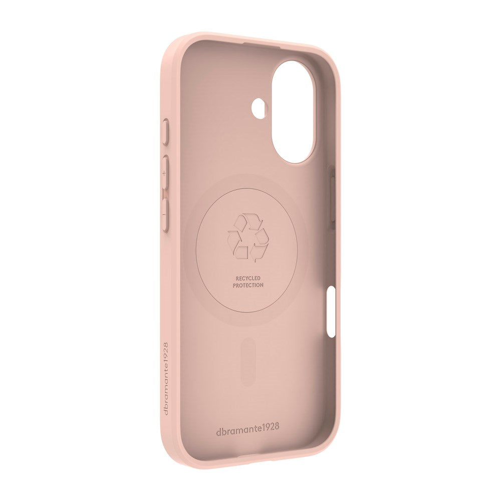 iPhone 17 dbramante1928 Greenland Pro Deksel - MagSafe Kompatibel - Pink Sand