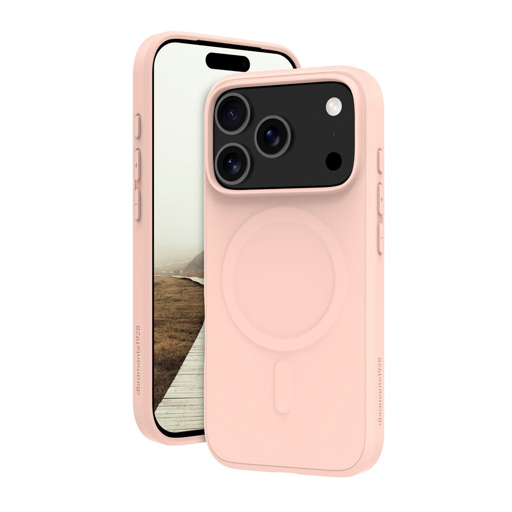 iPhone 17 Pro dbramante1928 Greenland Pro Deksel - MagSafe Kompatibel - Pink Sand