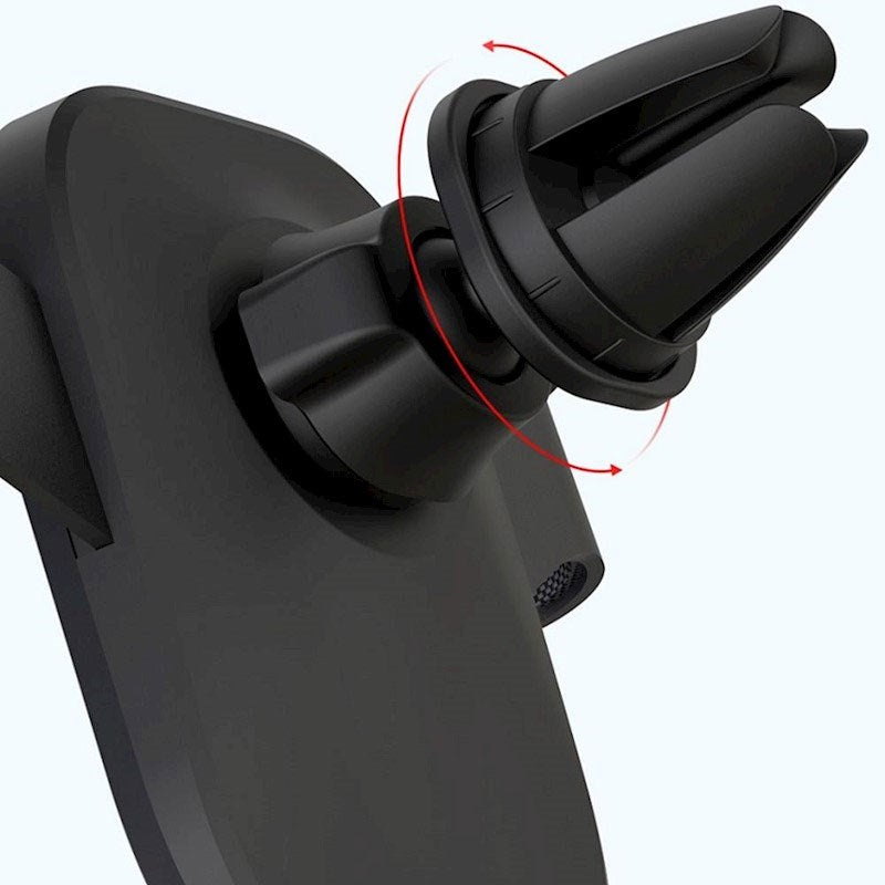 XO C37 Bilholder med Armer - Ventilasjonsgitter - Svart