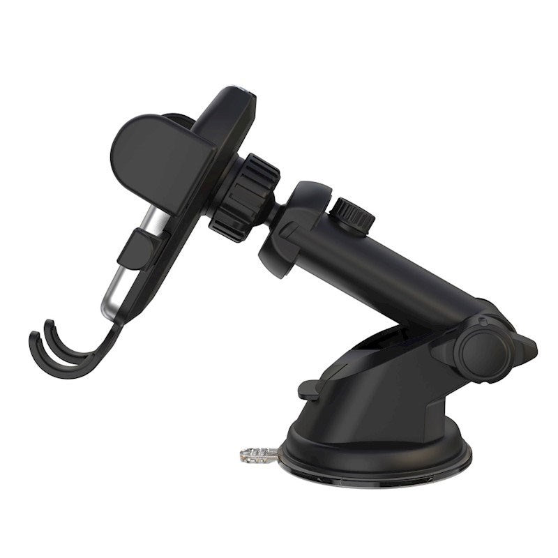 XO C77 Sugekopp Mobiltelefonholder for Bil - Dashbord - Svart