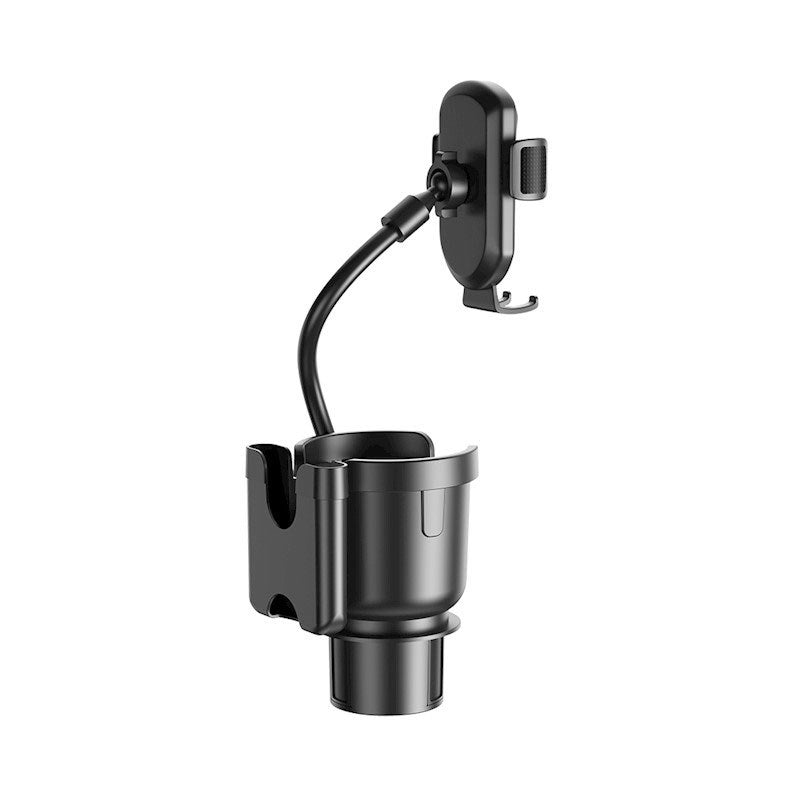 XO C140 Bilholder til Mobiltelefon – Plassering i Koppholder – Svart