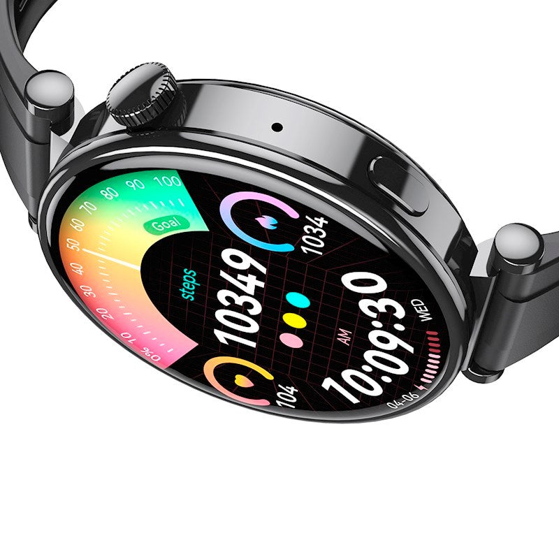 XO GT4 Mini Smartwatch med Utskiftbare Urskiver - Svart