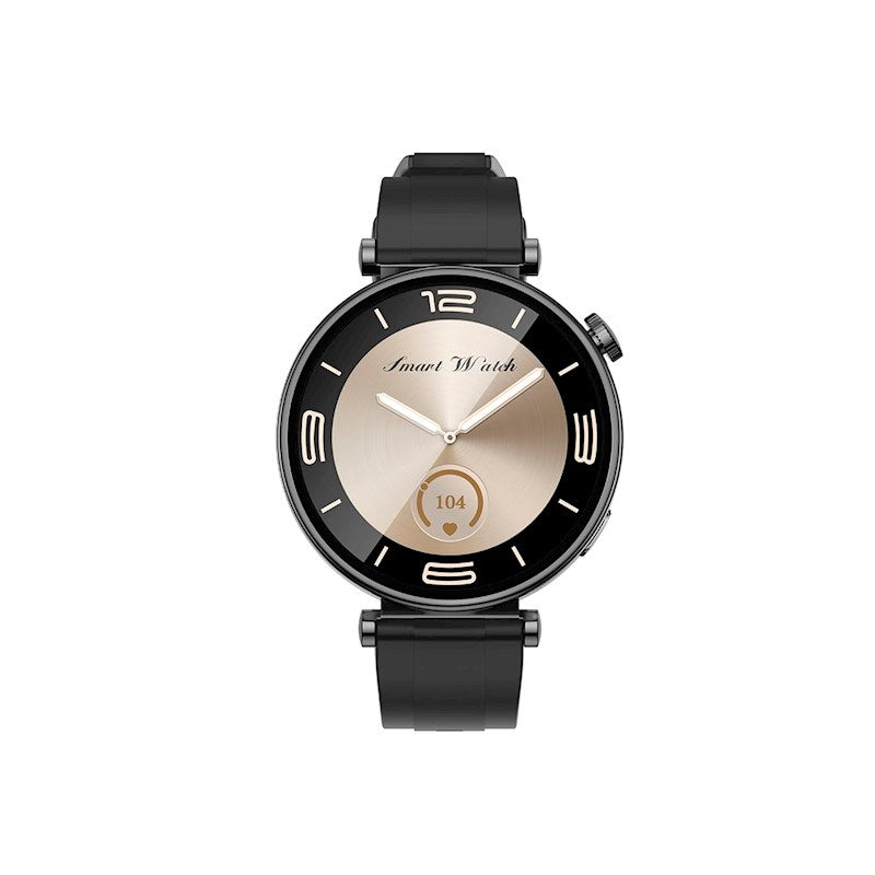 XO GT4 Mini Smartwatch med Utskiftbare Urskiver - Svart