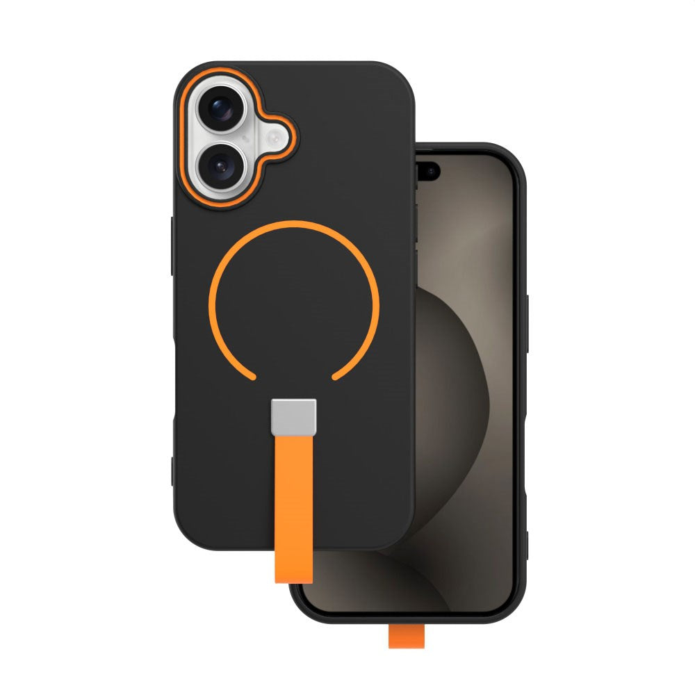 iPhone 16 Pro TFO Loop Thin Deksel - MagSafe Kompatibel - Svart