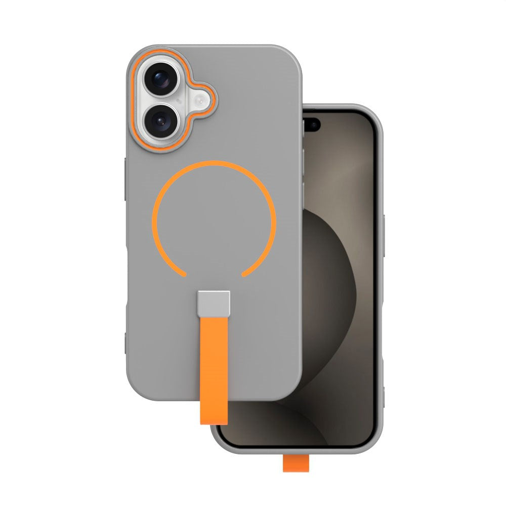 iPhone 16 Pro TFO Loop Thin Deksel - MagSafe Kompatibel - Grå